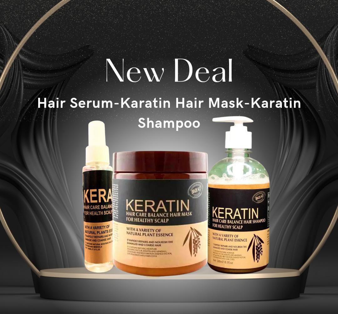 Keratin Hair Serum Free Makeup Fixer